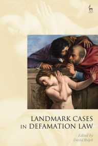 Title: Landmark Cases in Defamation Law, Author: David Rolph
