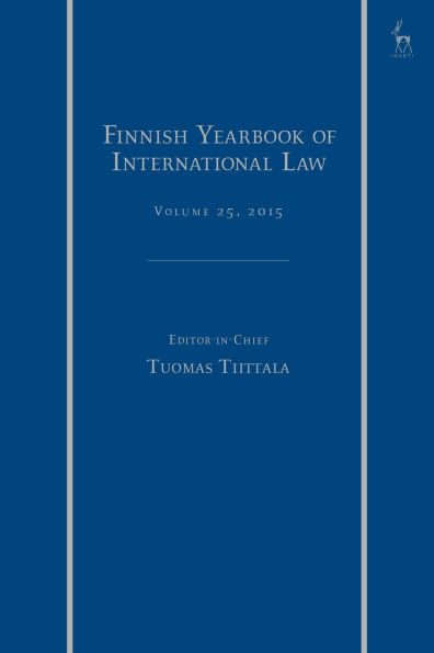 Finnish Yearbook of International Law, Volume 25, 2015