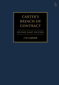 Title: Carter's Breach of Contract: (2nd Hart Edition), Author: JW Carter
