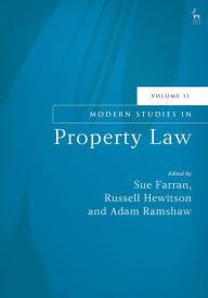 Title: Modern Studies in Property Law, Volume 11, Author: Sue Farran