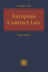 Title: European Contract Law, Author: Reiner Schulze