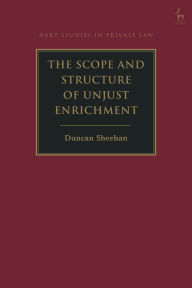 Free books to download on nook The Scope and Structure of Unjust Enrichment ePub (English Edition) by Duncan Sheehan 9781509942435