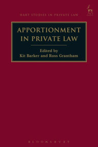 Title: Apportionment in Private Law, Author: Kit Barker