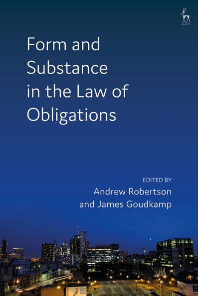 Form and Substance the Law of Obligations