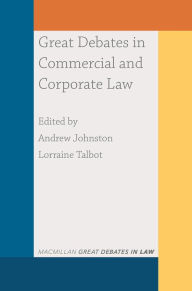 Title: Great Debates in Commercial and Corporate Law, Author: Jonathan Morgan