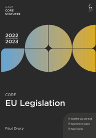 Title: Core EU Legislation 2022-23, Author: Paul Drury