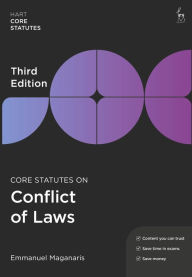 Title: Core Statutes on Conflict of Laws, Author: Emmanuel Maganaris