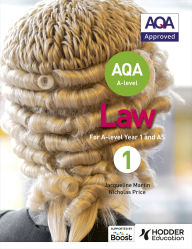 Title: AQA A-level Law for Year 1/AS, Author: Jacqueline Martin