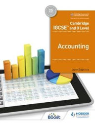 Title: Cambridge IGCSE and O Level Accounting, Author: June Baptista