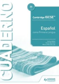 Free computer books downloading Cambridge IGCSE Espanol como Primera Lengua Cuaderno de ejercicios DJVU iBook ePub (English literature) by Simon Barefoot, Monica Morcillo Laiz, Carina Balbo