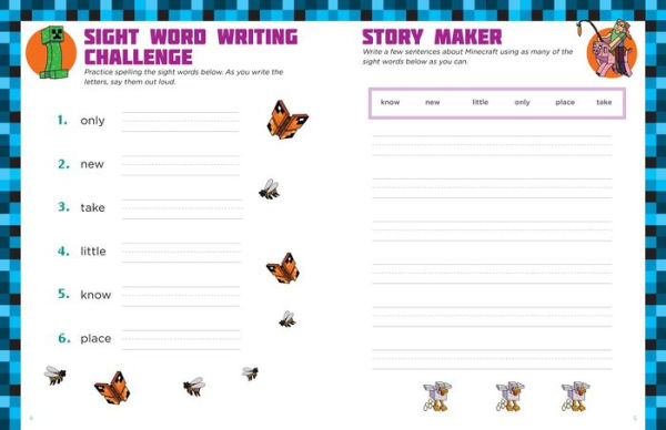 Spelling for Minecrafters: Grade 2