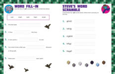 Alternative view 4 of Spelling for Minecrafters: Grade 2