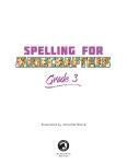 Alternative view 2 of Spelling for Minecrafters: Grade 3