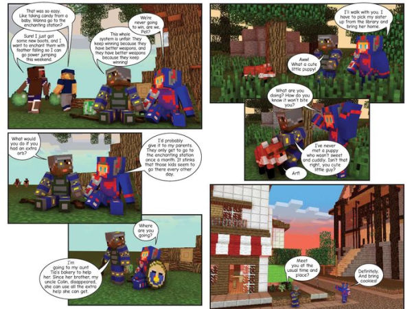 Escape From Fortress City An Unofficial Graphic Novel For Minecrafters By Cara J Stevens Sam