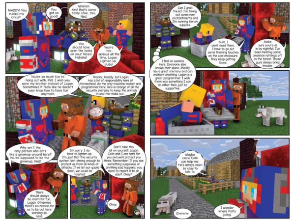 Saving Fortress City: An Unofficial Graphic Novel for Minecrafters, Book 2