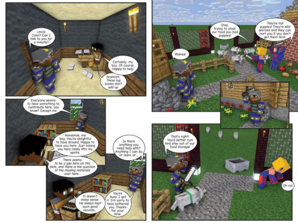 Saving Fortress City: An Unofficial Graphic Novel for Minecrafters, Book 2