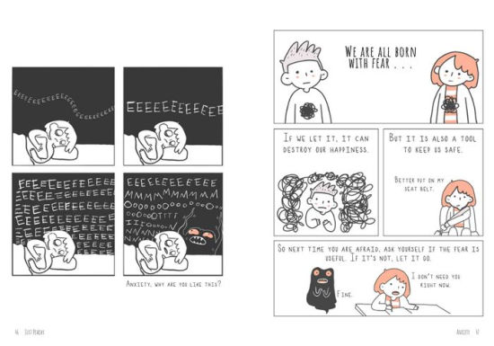 Just Peachy Comics About Depression Anxiety Love And Finding The Humor In Being Sad By Holly Chisholm Hardcover Barnes Noble