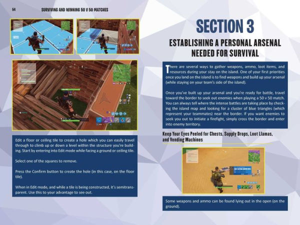 Hacks for Fortniters: Surviving and Winning 50 v 50 Matches: An Unofficial Guide to Tips and Tricks That Other Guides Won't Teach You