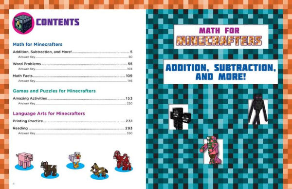 The Best and Biggest Fun Workbook for Minecrafters Grades 1 & 2: An Unofficial Learning Adventure for Minecrafters