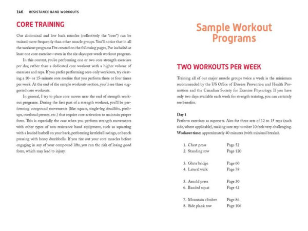 Resistance Band Workouts: 50 Exercises for Strength Training at Home or On  the Go|Paperback