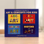 Alternative view 6 of Sabrina Hahn's Art & Concepts for Kids 4-Book Box Set: ABCs of Art, 123s of Art, Animals in Art, and Bedtime with Art