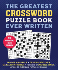 Epub books download for android The Greatest Crossword Puzzle Book Ever Written: The Original 1924 Edition 