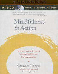 Title: Mindfulness in Action: Making Friends with Yourself through Meditation and Everyday Awareness, Author: Chogyam Trungpa