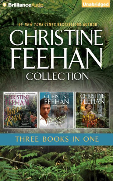 Christine Feehan 3-in-1 Collection: Wild Rain (#2), Burning Wild (#3), Wild Fire (#4)