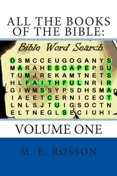 All the Books of the Bible: Bible Word Search: Volume One