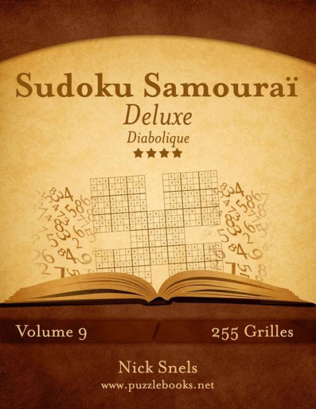 Sudoku Samouraï Deluxe - Diabolique - Volume 9 - 255 Grilles