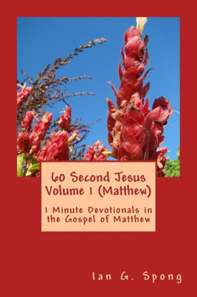 60 Second Jesus Volume 1 (Matthew): 1 Minute Devotionals in the Gospel of Matthew