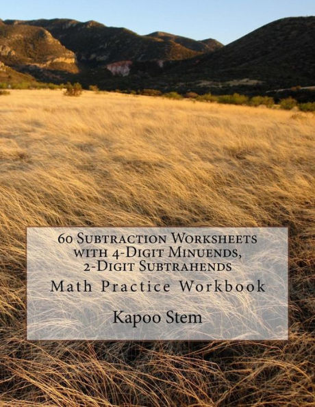 Subtraction Worksheets with -Digit Minuends