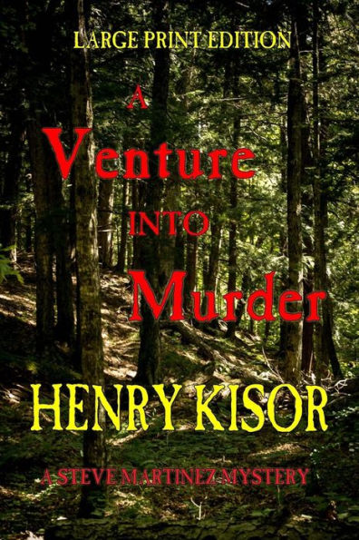A Venture into Murder: Large Print
