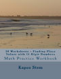 30 Worksheets - Finding Place Values with 11 Digit Numbers: Math Practice Workbook