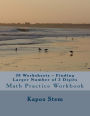 30 Worksheets - Finding Larger Number of 3 Digits: Math Practice Workbook