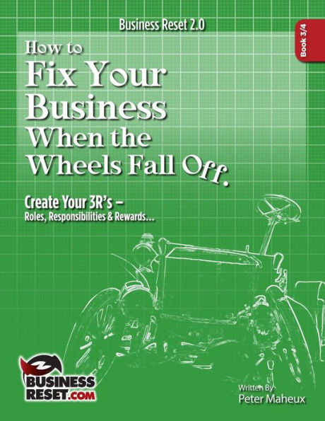 How to Fix Your Business When The Wheels Fall Off...: Create Your 3R's - Roles, Responsibilities & Rewards