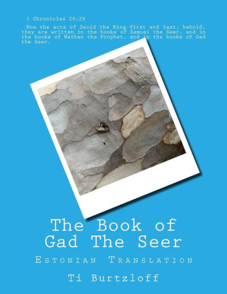 The Book of Gad the Seer: Estonian Translation