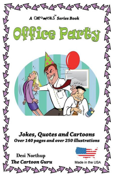 Office Party: Jokes + Cartoons in Black + White