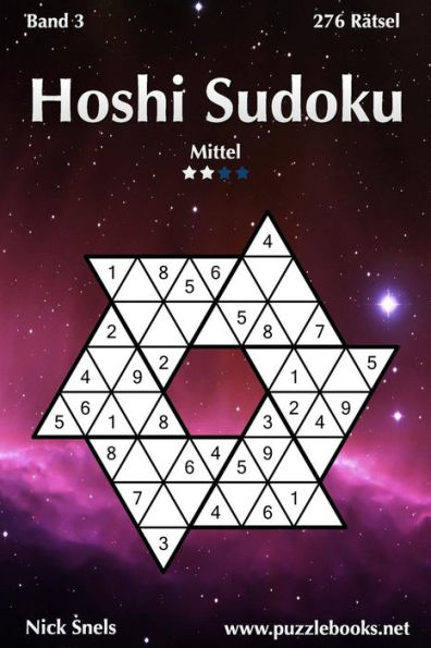 Hoshi Sudoku - Mittel - Band 3 - 276 Rätsel