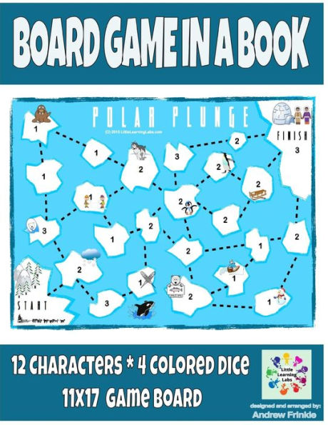 Board Game in a Book - Polar Plunge