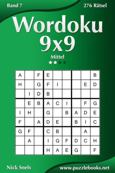 Wordoku 9x9 - Mittel - Band 7 - 276 Rätsel