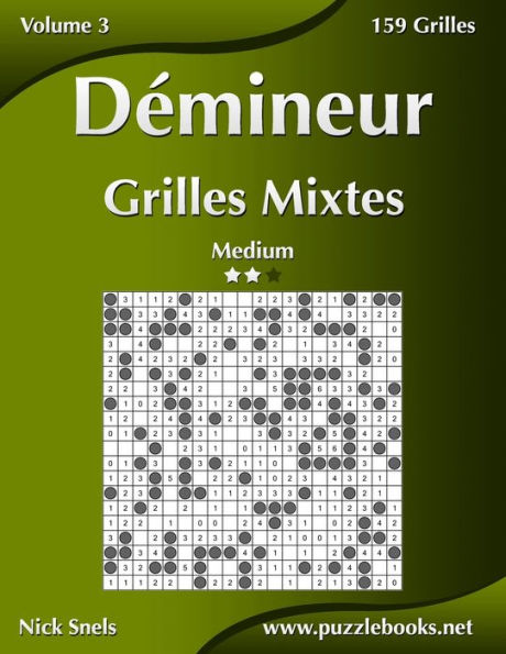 Démineur Grilles Mixtes - Medium - Volume 3 - 159 Grilles