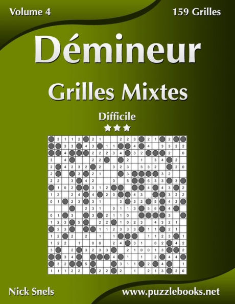 Démineur Grilles Mixtes - Difficile - Volume