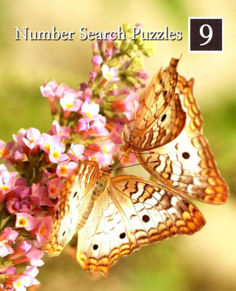 Number Search Puzzles 9: 100 Elegant Puzzles in Large Print