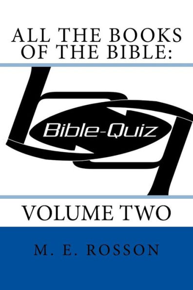 All the Books of the Bible: Bible Quiz: Volume Two
