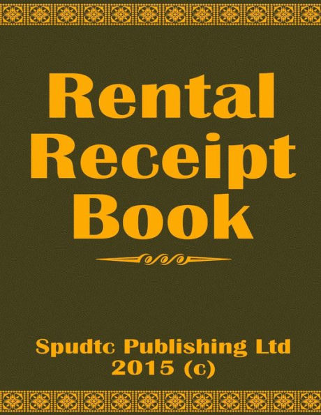 Rent Receipt Book