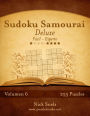 Sudoku Samurai Deluxe - De Fácil a Experto - Volumen 6 - 255 Puzzles