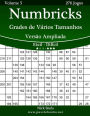 Numbricks Grades de Vários Tamanhos Versão Ampliada - Fácil ao Difícil - Volume 5 - 276 Jogos