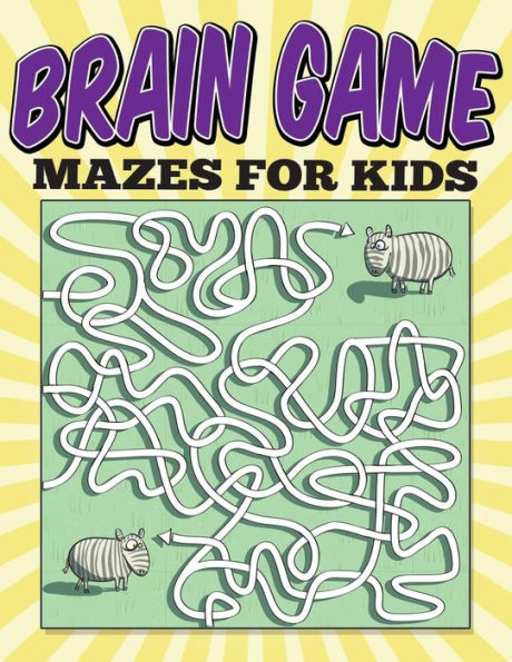 Brain Game MAZES for kids