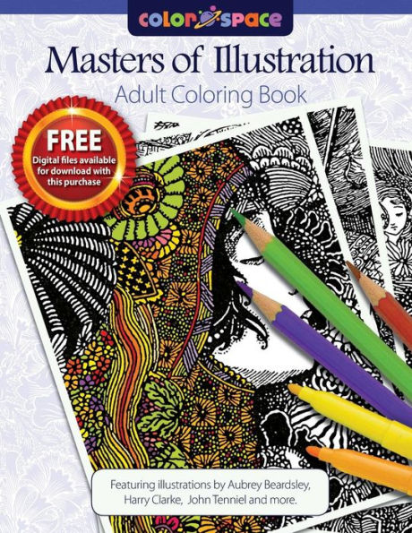 Masters of Illustration: Adult Coloring Book